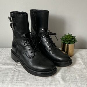 Rag & Bone Moto Combat Boots